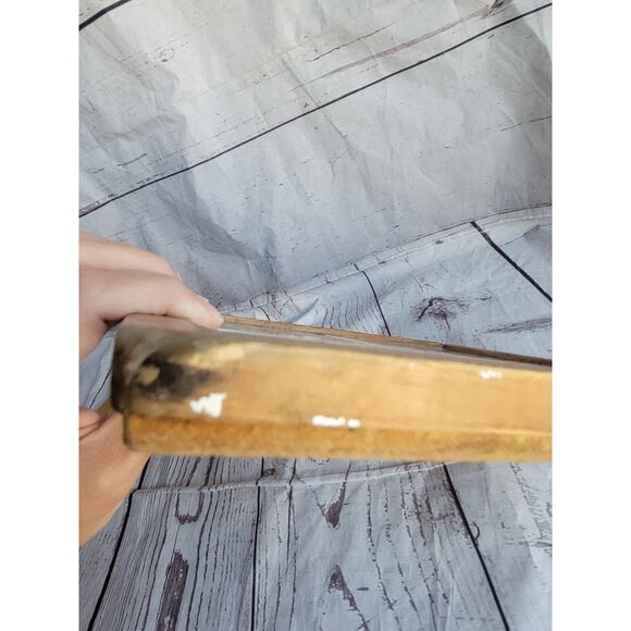 Vintage MCM Mallard Duck Flying on Pond Rustic Cabin Wall Art Tile Trivet 10x10 - Picture 9 of 13